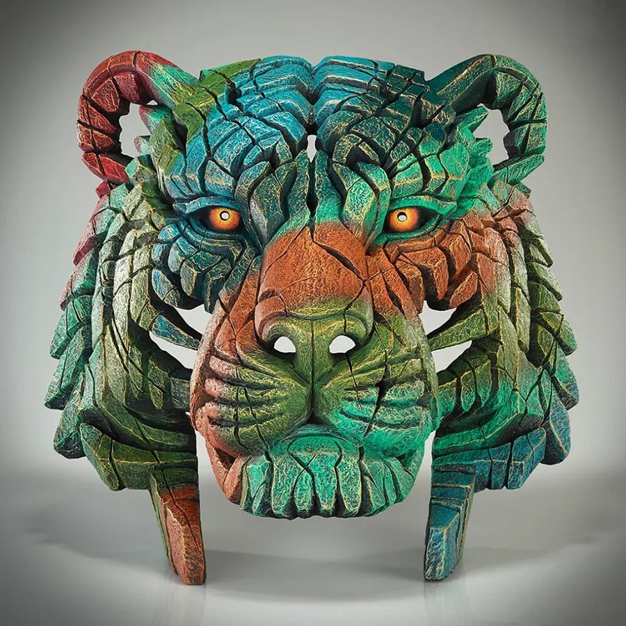 Tiger Head Sculpture - Jungle Hunter (Time Limited Edition)